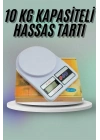 ® Mutfak Tartısı Dijital Göstergeli Hassas Tartı 10 Kg Kapasiteli