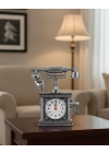 ® Nostaljik Telefon Tasarımlı Masa Saati Yüksek Sesli Alarm