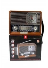 ® Nostaljik Vintage Radyo Taşınabilir Bluetooth Bağlantılı Hoparlör Radyo