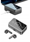 ® Powerbankli Bluetooth Kulaklık Yüksek Ses Aynalı Çift Dijital Gösterge Ekranı