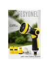 ® Profesyonel 8 Modelli Metal Basınçlı Sulama Tabancası Seti | Ayarlanabilir Jet | Hortum Konnektörlü