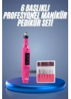 ® Profesyonel Manikür Pedikür Seti Törpü Makinesi Protez Tırnak Çıkarma