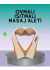 ® Profesyonel Ovmalı Masaj Aleti Isıtmalı Vücut Masajı İçin Pratik Kullanım