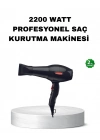® Profesyonel Saç Kurutma Makinesi – AC Motor, Soğuk Üfleme, 2 Hız Kademesi