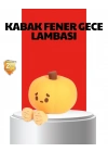 ® Pumpkin LED Night Light Dokunmatik Şarjlı Silikon Gece Lambası