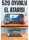 ® Retro 500 Oyunlu Nostaljik Oyunlu El Atari Gamebox Oyun Konsolu Çift Destekli