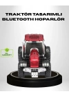 ® Retro Traktör Tasarımlı Kablosuz Hoparlör USB TF AUX FM Destekli