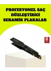 ® Saç Düzleştirici 30 Saniyede Isınma Hafif ve Portatif Tasarım