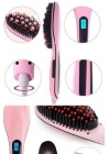 ® Saç Fırça Akıllı LCD Ekran Pratik Saç Düzleştirici Tarak Pratik Taşınabilir