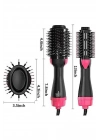 ® Saç Kurutma Makinesi Saç Düzleştirici Fön Tarak Isı Ayarlı Sıkı Dişli