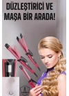 Saç Şekillendirici Düzleştirici Ve Maşa Isı Ayarlı