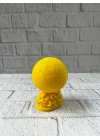 ® Sarı FIFA Topu Dekoratif Biblo 10cm Modern Masa Üstü Aksesuar
