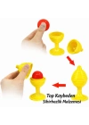 Sarı Renk Sihirli Kupa Top Kaybetme Oyunu 7 cm