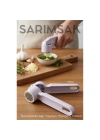 ® Sarımsak Ezici -  Profesyonel Şef Tipi Ergonomik Pres Kıyıcı