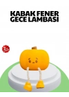 ® Şarjlı Pumpkin LED Masa Lambası Zamanlayıcılı Dokunmatik