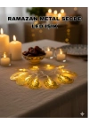Secde Eden Adam Figürlü Ay Tasarımlı Ramazan LED Işık