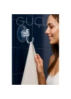 ® Şeffaf Askılı Vantuz Kanca | Banyo & Mutfak Duvar Askısı (4cm) - 1.36kg Taşıma