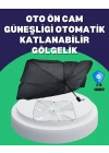 ® Şemsiye Tasarımlı Katlanabilir Araç Güneşliği – Geniş Uyumlu, UV Koruma