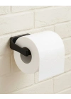 ® Şık Tasarım Siyah Tuvalet Kağıdı Askılığı Peçetelik