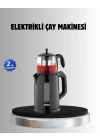 ® Sinbo STM 5840 Elektrikli Çay Makinesi 1800W Cam Demlik ve Sıcak Tutma Özellikli