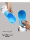 ® Sızdırma Önleyici Silikon Halkalı Pet Su Dispenseri Gezi Seyahat İçin