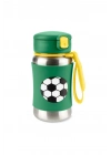 ®   Zoo Pipetli Paslanmaz Çelik Suluk 350 ml Futbol
