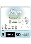 ®   Bio Natural Premium Plus Mega Gece Ped 30 Adet
