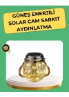 ® Solar Güneş Enerjili Dekoratif Cam Lamba