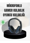 ® Stereo Oyun Kulaklığı – Güçlü Bas, Mikrofonlu ve Konforlu Tasarım