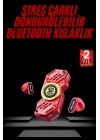 ® Stres Çarklı Oyuncu Kulaklığı Güçlü Bass Gamer Bluetooth Kulaklık Kablosuz