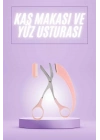 ® Taraklı Kaş Makası ve Ustura Seti Kaş Düzeltme Makası Kaş Bıyık Alma Aleti