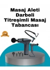 ® Taşınabilir 3in1 Masaj Aleti Şarjlı Titreşimli Esneme Bantlı