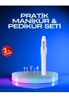 ® Taşınabilir Profesyonel Elektrikli Tırnak Matkap Seti – Sessiz, Güçlü ve Dayanıklı