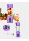 ® Taşınabilir USB Şarjlı Mini Smoothie Blender 380ml Çelik Bıçaklı Portatif