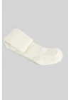 ® Tekli Düz Külotlu Çorap 50104 Ekru