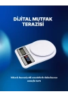 ® TF-1010 Dijital Mutfak Tartısı