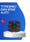 ® Titreşimli EMS Spor Aleti Karın Kol ve Bacak Kas Yapma Cihazı 2025 Model