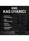 ® Titreşimli EMS Spor ve Fitness Cihazı Karın Kası Kol Bacak 2025 Model