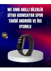 ® TPU ve Silikon Kordonlu Akıllı Bileklik – 20 Gün Bekleme Süresi