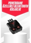 ® Tws Powerbank Kutulu Dijital Göstergeli Bluetooth Kulaklık Kablosuz Kulakiçi Kulaklık