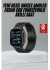 ® Ultra 3 Kordonlu Amoled Ekran Akıllı Saat Çok Fonksiyonlu Uyku ve Sağlık Takibi