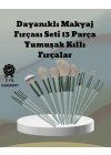 ® umuşak Kıllı Estetik Tasarımlı 13lü Makyaj Fırçası Seti Günlük ve Profesyonel Kullanım
