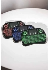 ® USB Bağlantılı Mini Q Klavye Işıklı Tüm Cihazlara Uyumlu