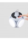 ® USB ve Solar Şarjlı Katlanabilir 5 Taraflı LED Lamba