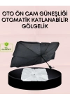 ® UV Korumalı Şemsiye Tipi Oto Güneşliği - Geniş Araç Uyumu