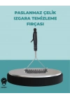 ® Uzun Saplı Paslanmaz Çelik Izgara Temizlik Fırçası