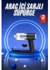 ® Vakumlu Süpürge Şarjlı Elektrikli Mini Taşınabilir Uzun Ömürlü Hazneli