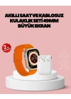 ® Watch 9 Max Akıllı Saat 45 mm Geniş Ekran Kulaklık Seti