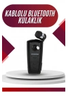 ® Yaka Kulaklığı Andorid Tüm Cep Telefonlarına Uyumlu Mikrofonlu Titreşimli Makaralı