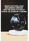 ® Yeni Model Akıllı Saat GPS Uyumlu Uyku ve Sağlık Takibi Sesli Görüşme